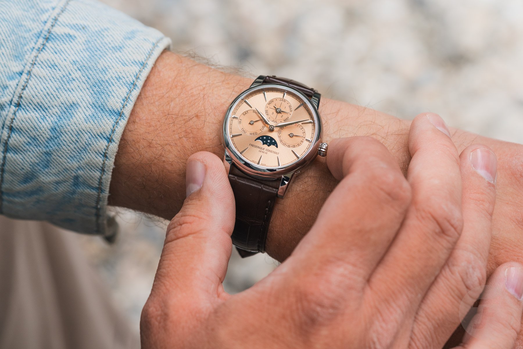 Hands-On With The Updated And Upgraded 40mm Frederique Constant Classic Perpetual Calendar Manufacture