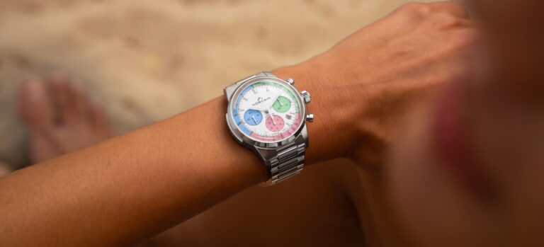 Slip Into Summer With The New Ice-Cream-Themed NORQAIN Freedom 60 Chrono 40mm ‘Enjoy Life’ Special-Edition Watch