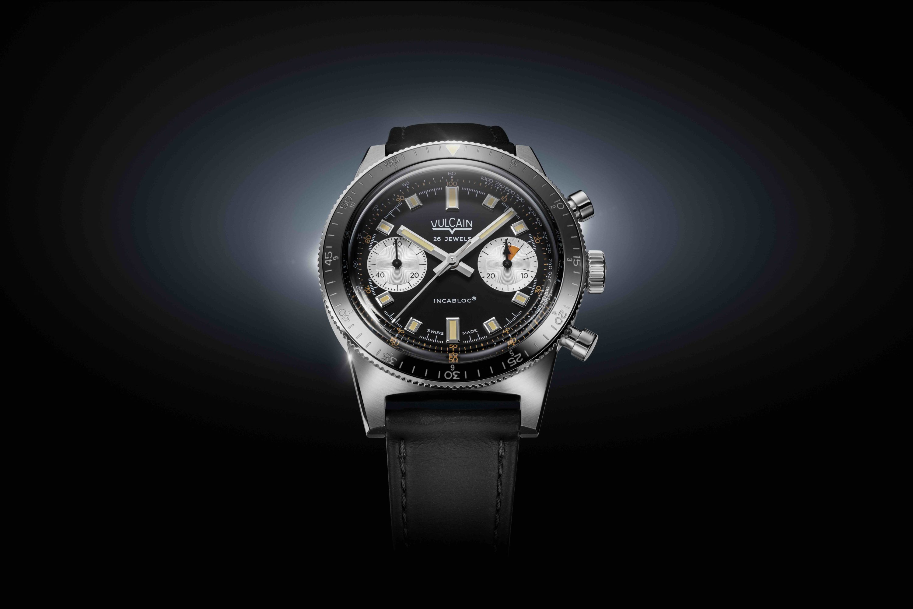 Vulcain Reintroduces the Skindiver Chronograph, an Underwater Jewel of the 1960s