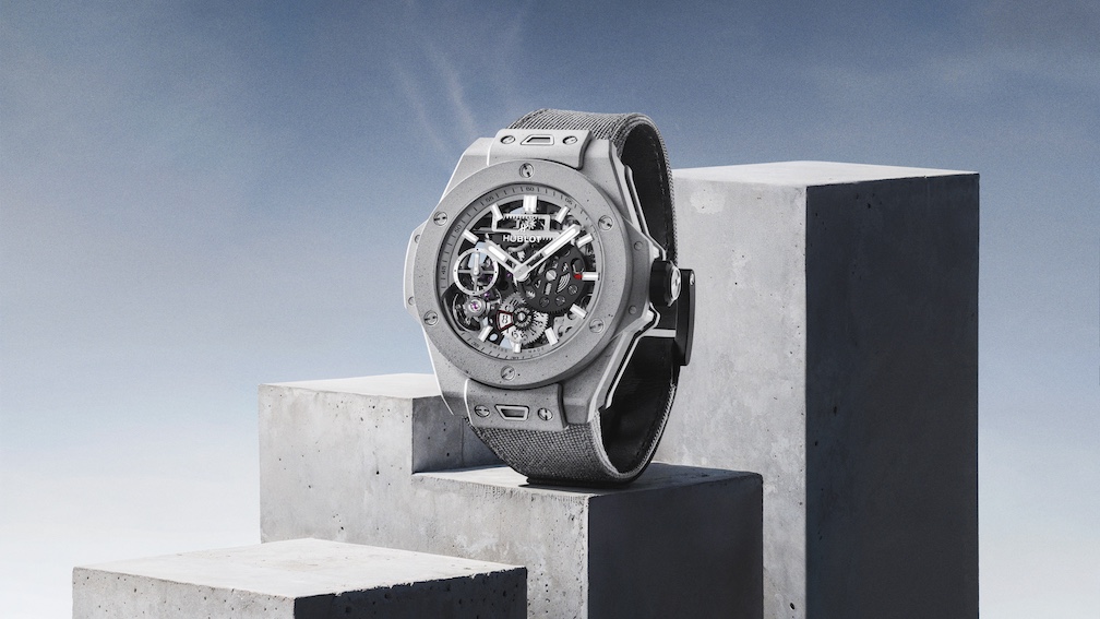 Hublot Cements Brutalist Appeal With Big Bang MECA-10 Concrete Jungle NYC