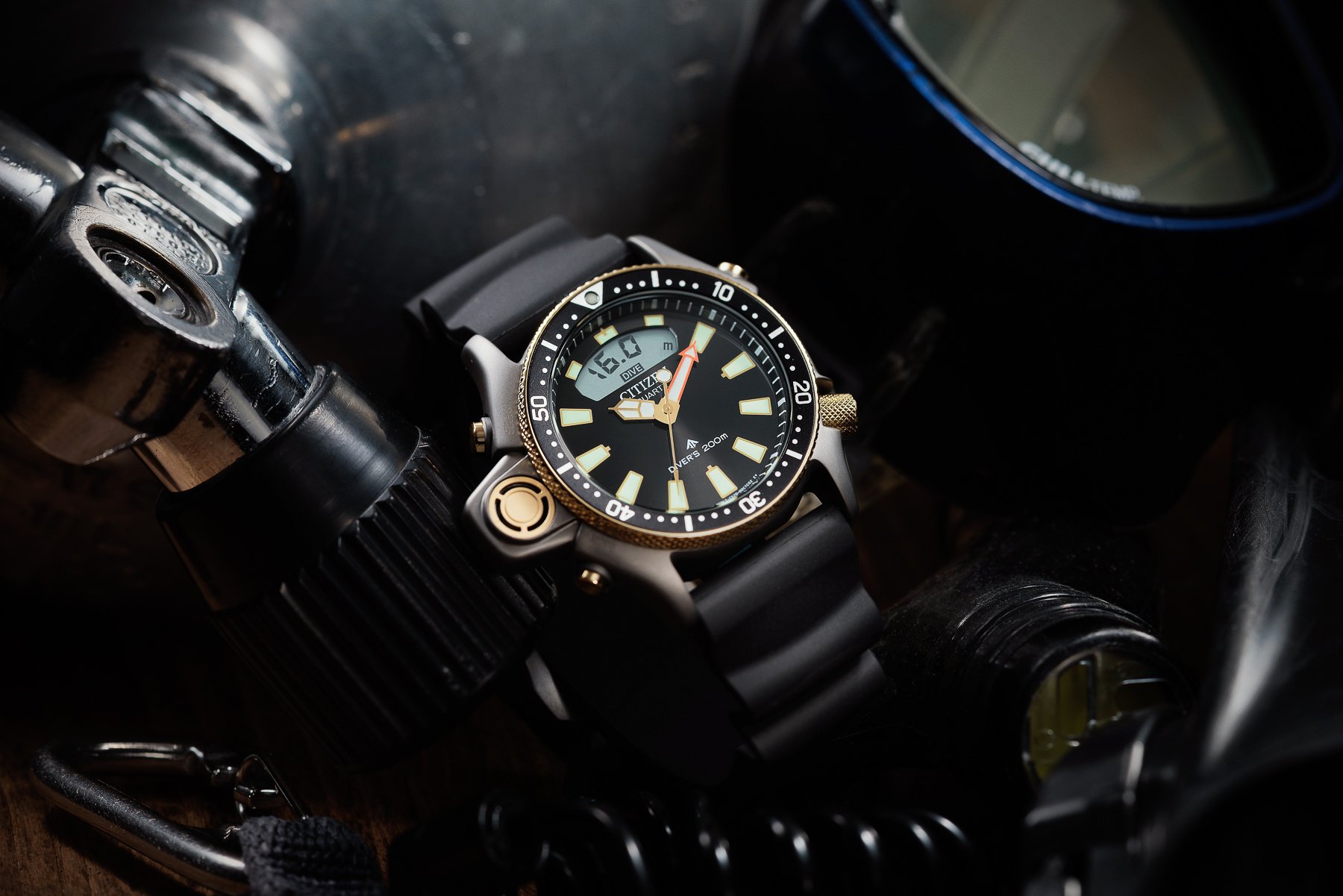 Citizen Celebrates 40 Years Of The Aqualand With A Limited Edition Of The Depth-Gauge Diver