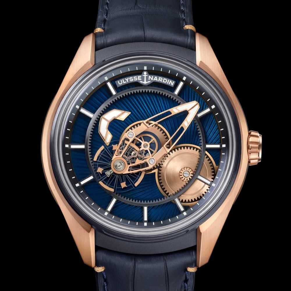 A Fusion of Horological Innovation and Traditional Artistry: Ulysse Nardin Unveils the Freak X Gold Enamel