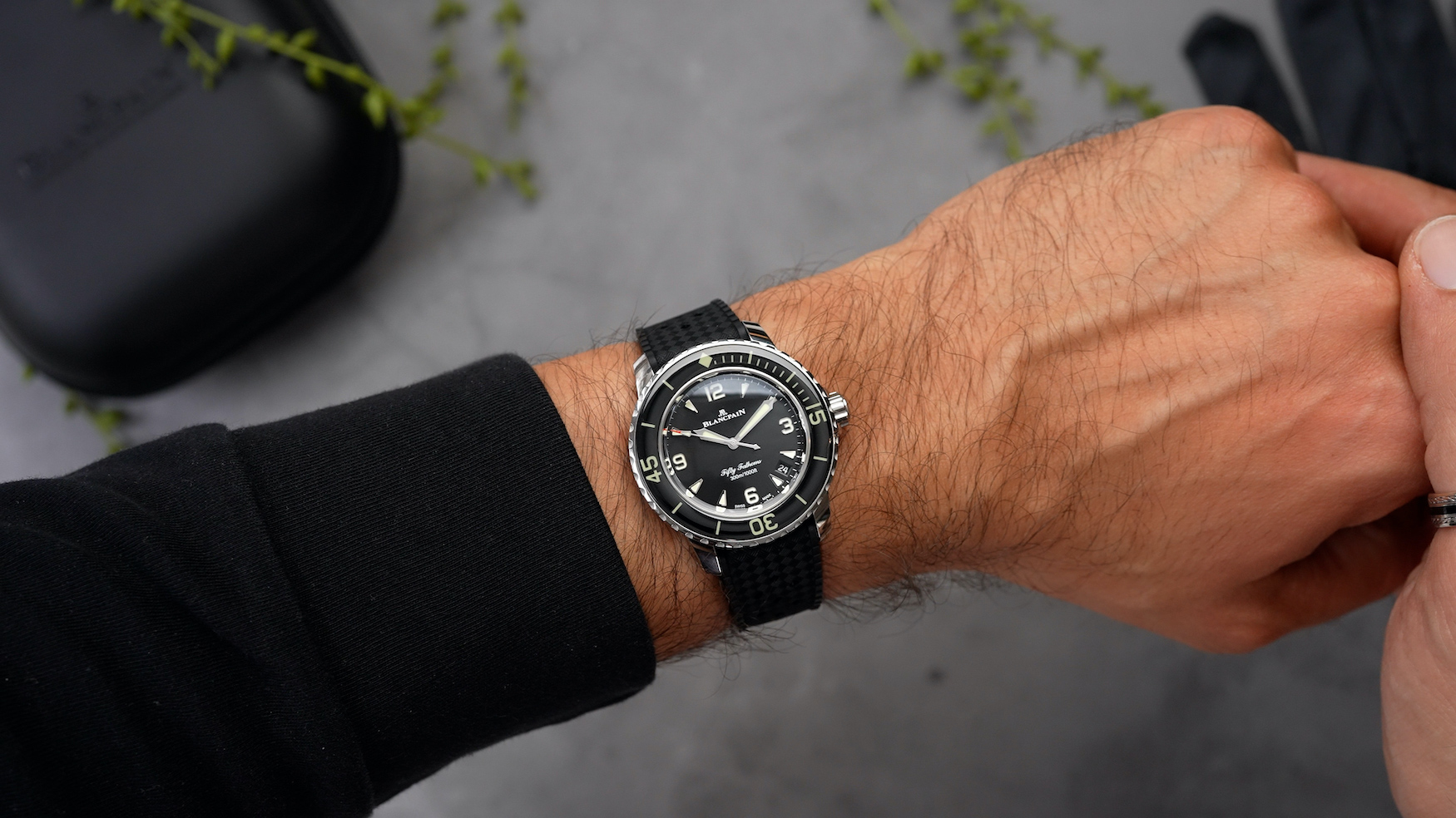 The Blancpain Fifty Fathoms range reaches new depths with the Automatique 38mm