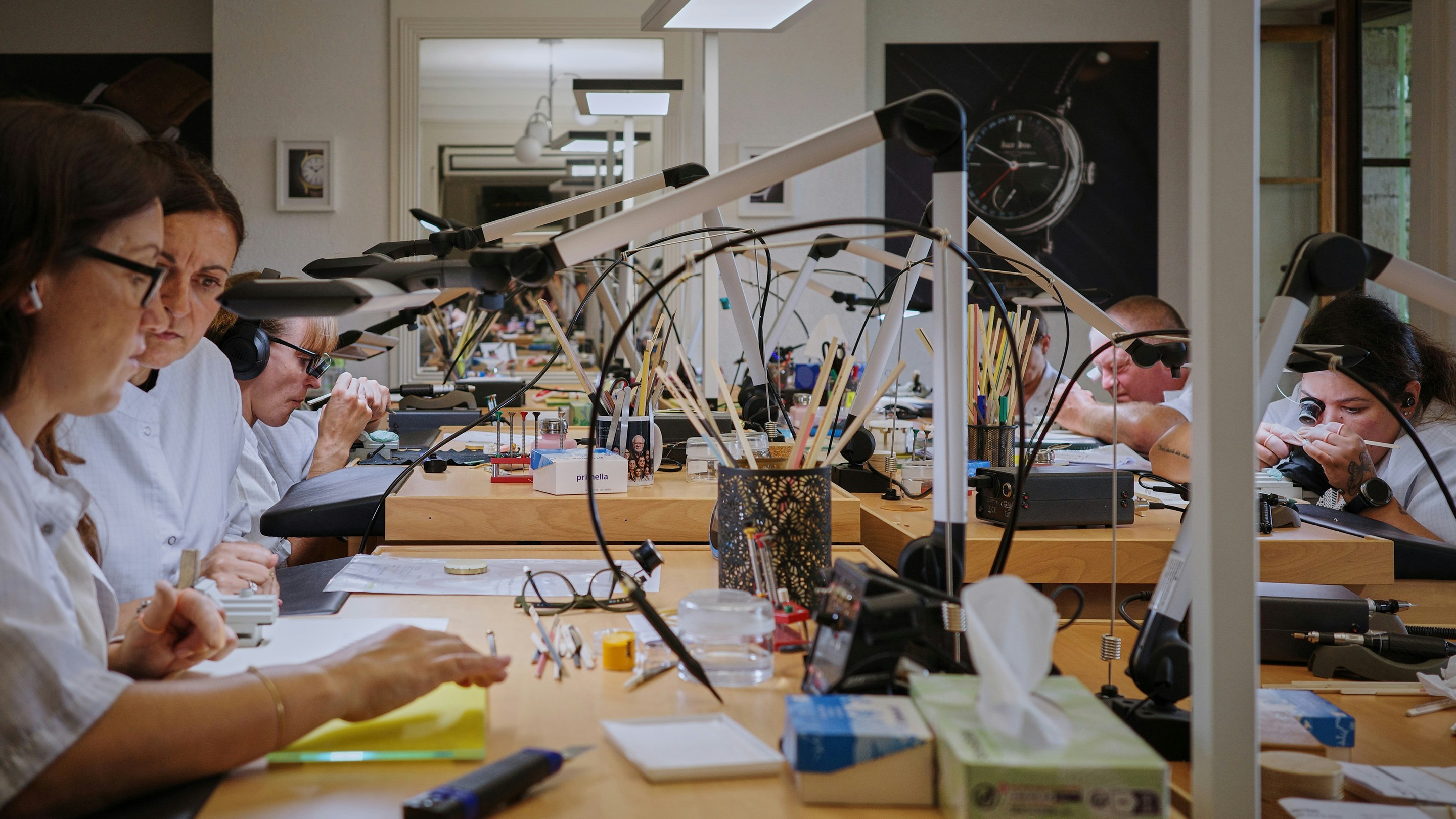 Inside The Manufacture: A Look Through the Exhibition Caseback: Laurent Ferrier’s Finishing Techniques