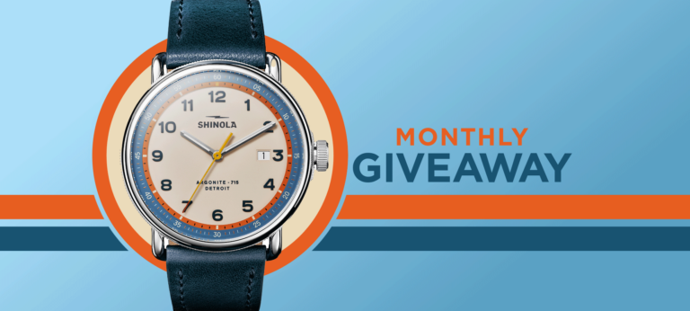 WATCH GIVEAWAY: Shinola Canfield C56
