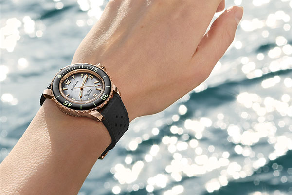 Blancpain Adds 38mm Mother-of-Pearl Variants to Fifty Fathoms Dive Watch Lineup
