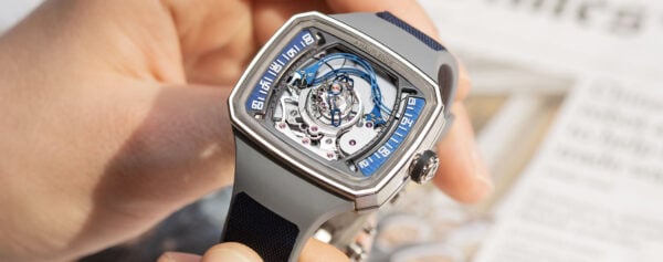Introducing – The Hautlence Helix; Central Cylindrical Tourbillon and Double Retrograde Display