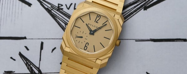 First Look – The New Bulgari Octo Finissimo Automatic in Sandblasted Yellow Gold