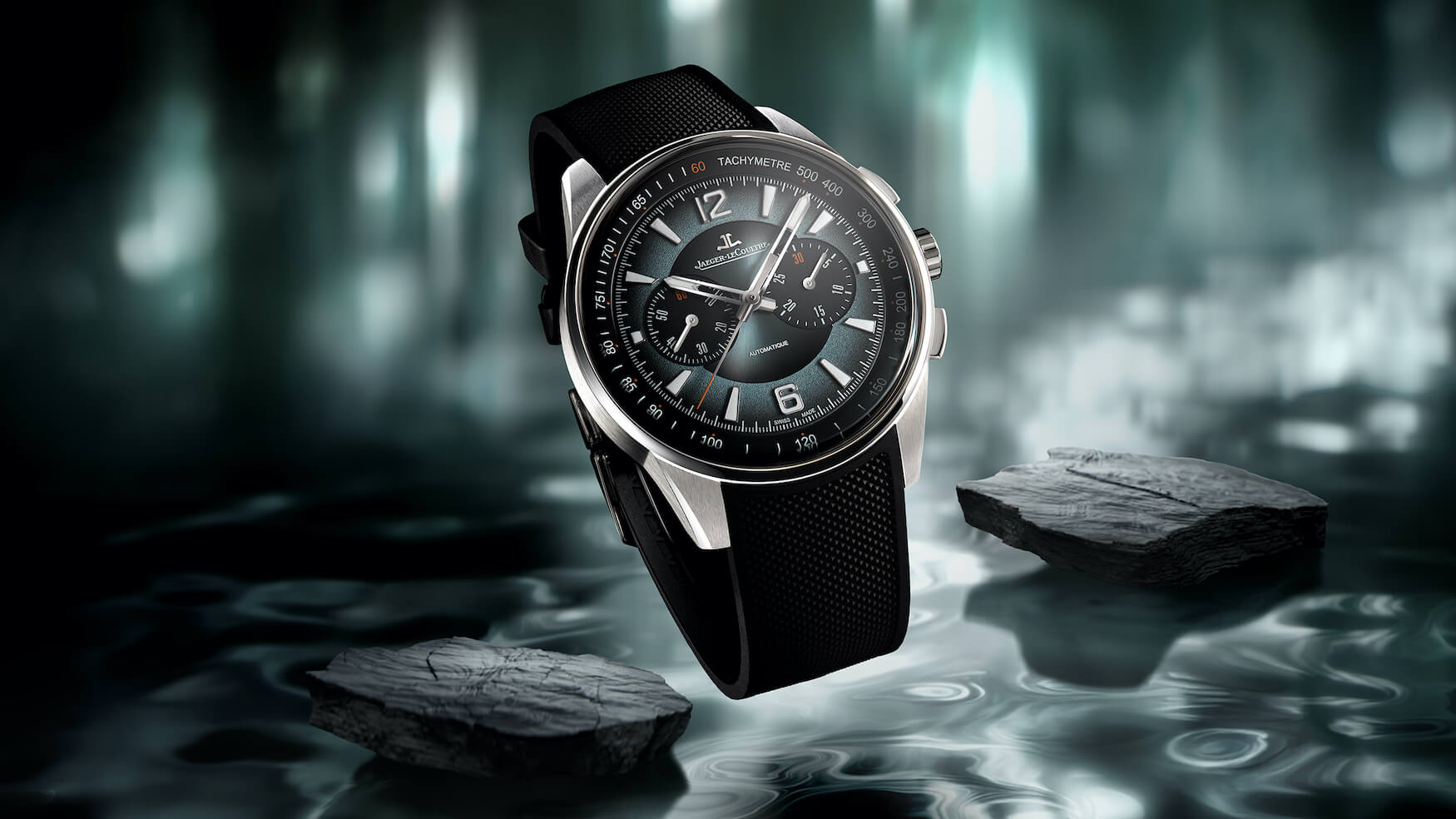 Jaeger-LeCoultre brings its hot Ocean Grey dial to the Polaris Chronograph