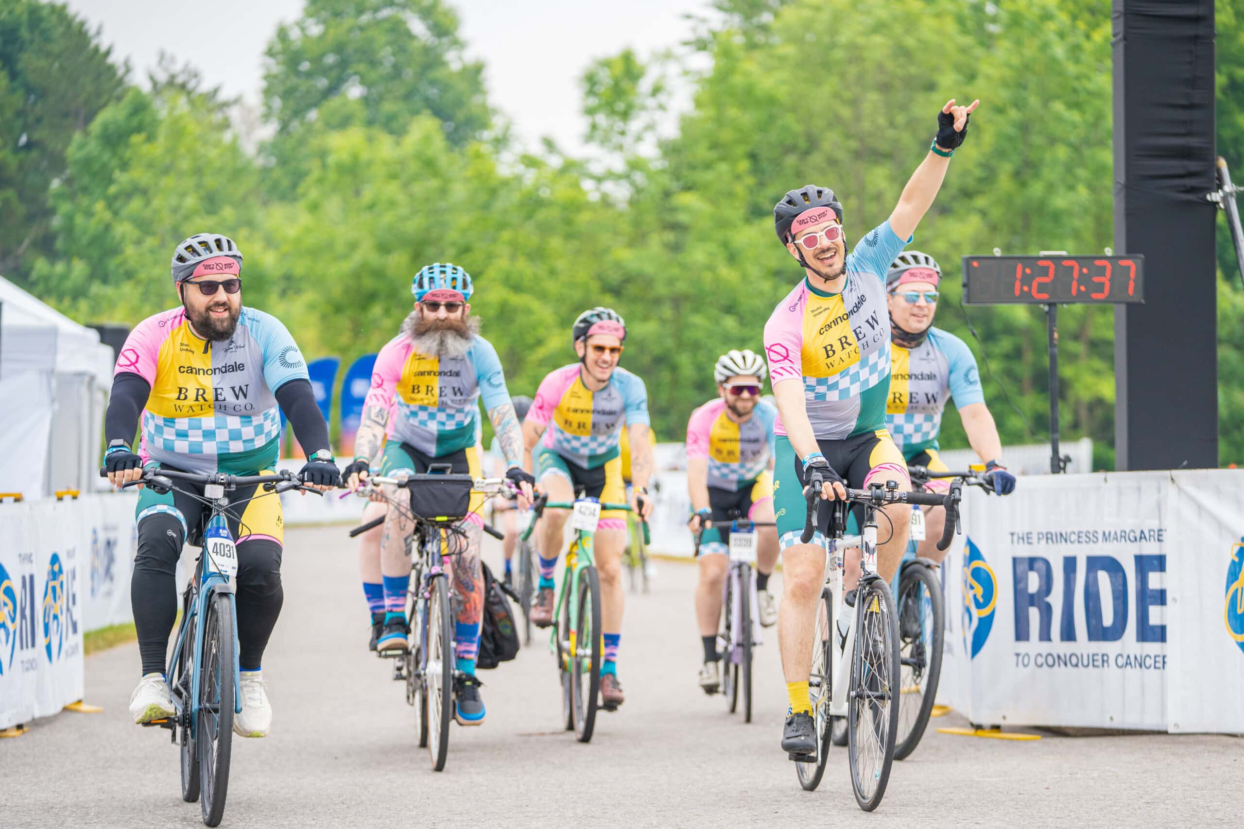 Can’t Stop Won’t Stop: Over K Raised at the 2025 Ride to Conquer Cancer
