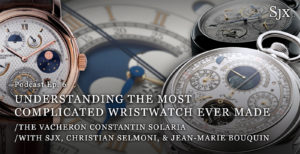 Understanding the Vacheron Constantin Solaria with Christian Selmoni and Jean-Marie Bouquin
