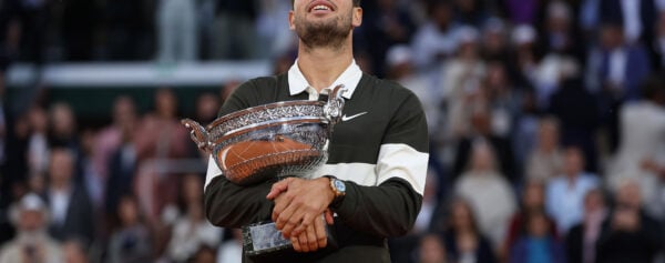 Spotted – Carlos Alcaraz, Winner of Roland Garros 2025, with the Turquoise Dial Rolex Daytona