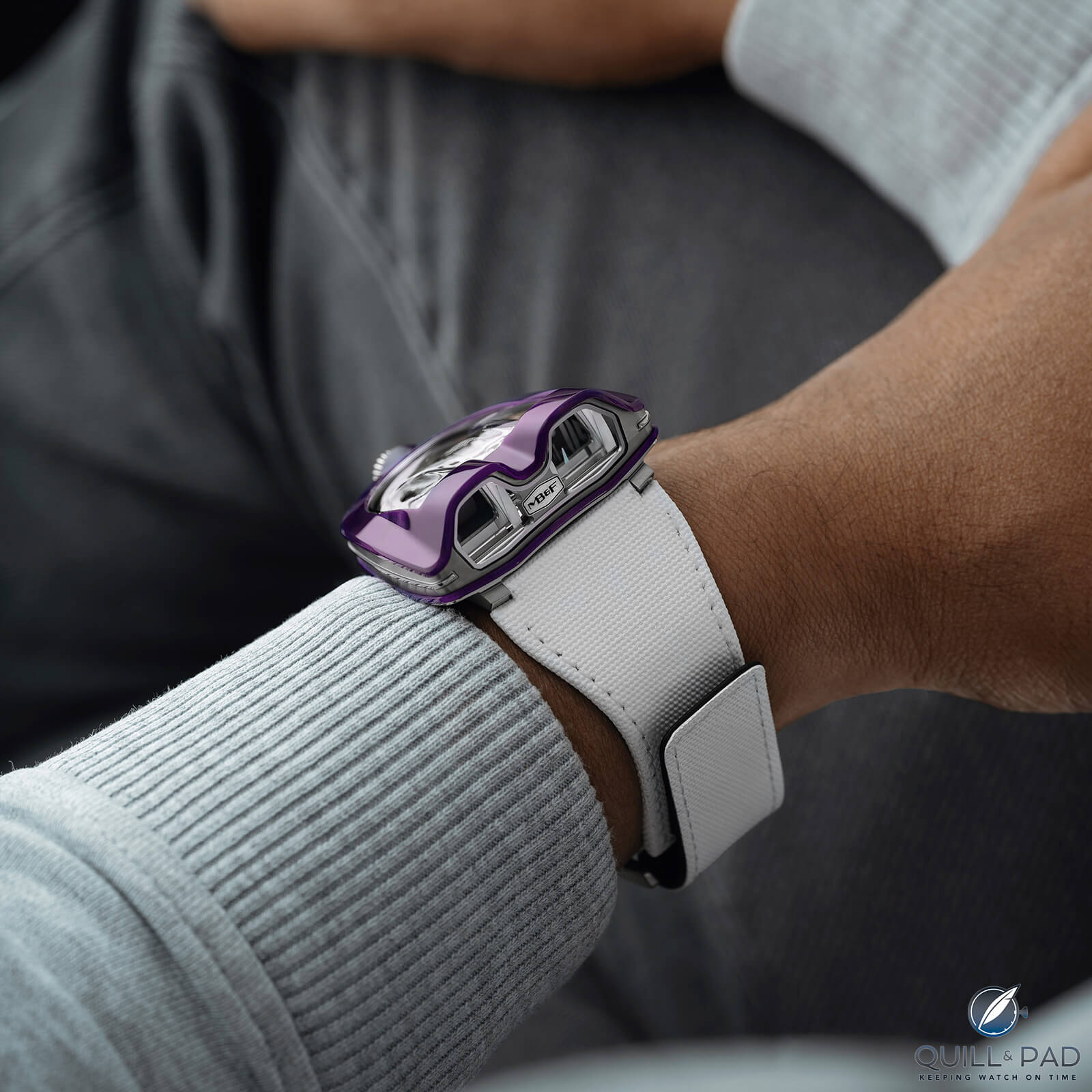 MB&F HM8 Mark 2 Purple: Back to the Racing ’60s and ‘70s