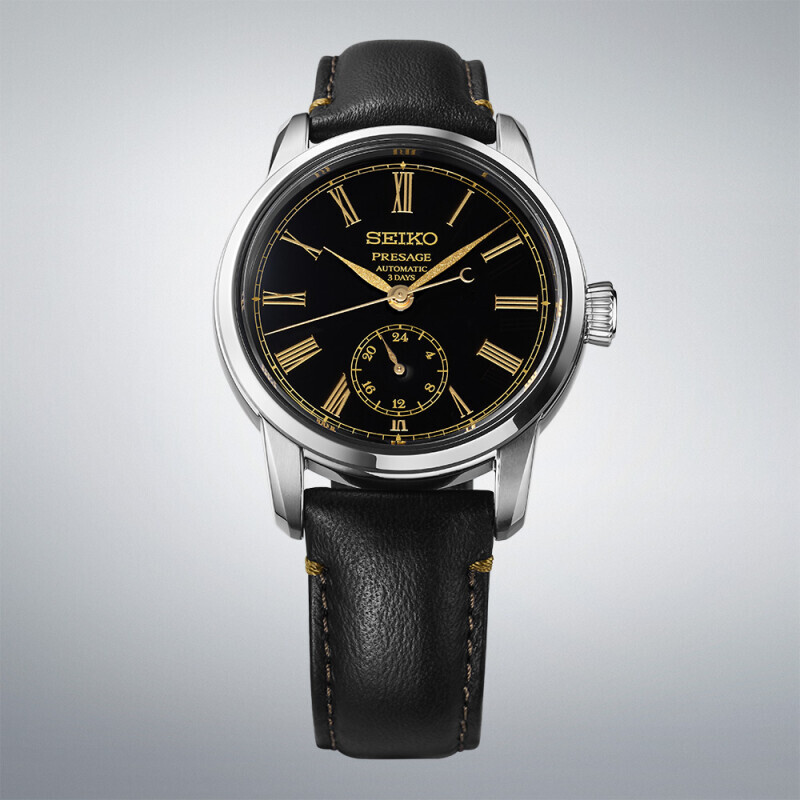 Seiko Honors Japanese Craft Heritage with Presage SPB499 Featuring Urushi Lacquer Dial