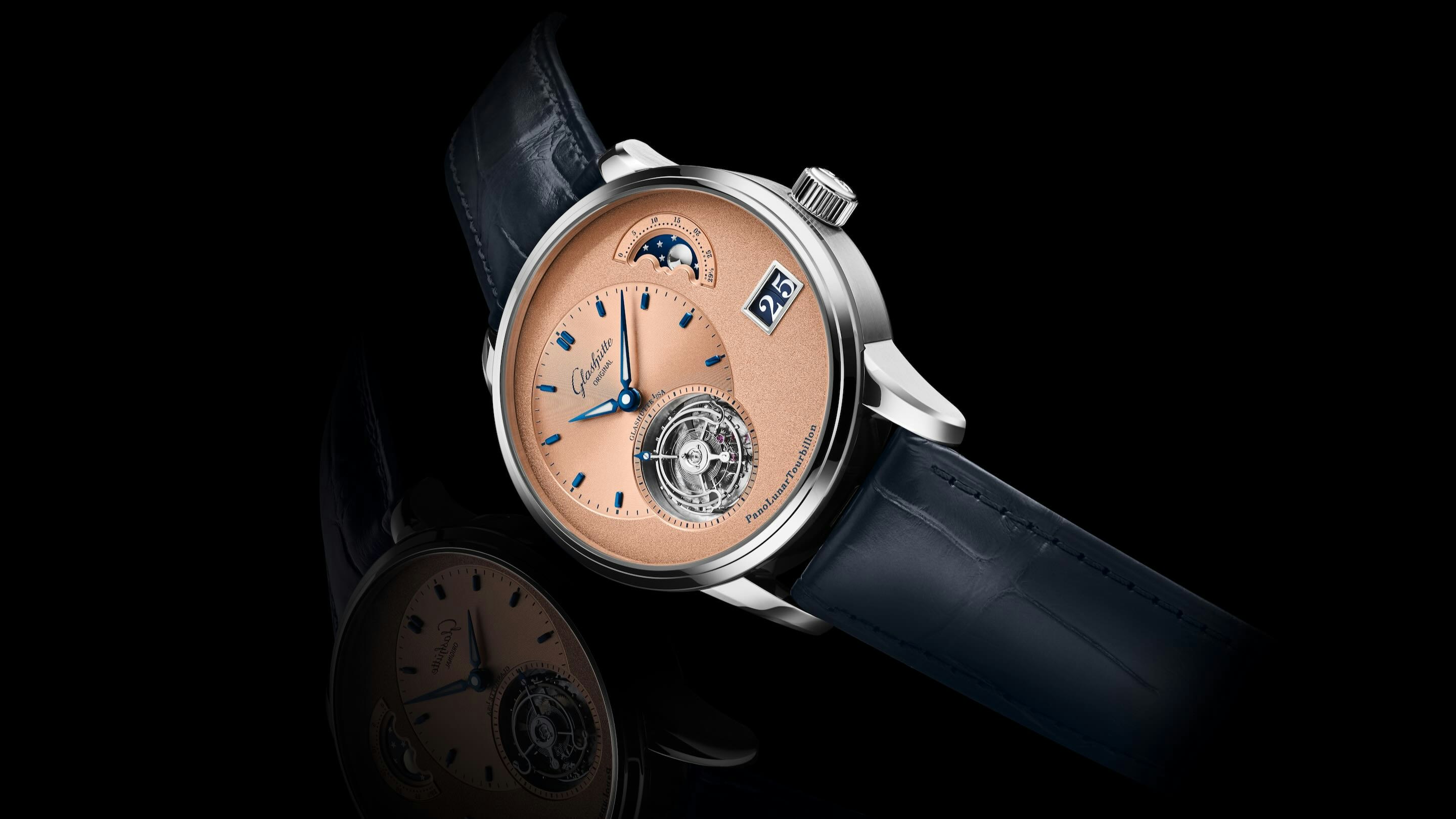 Introducing: An Iron-Ore Inspired PanoLunarTourbillon From Glashütte Original