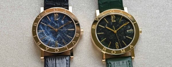 First Look – The 50th Anniversary Bulgari Bulgari Models with Marble Dials