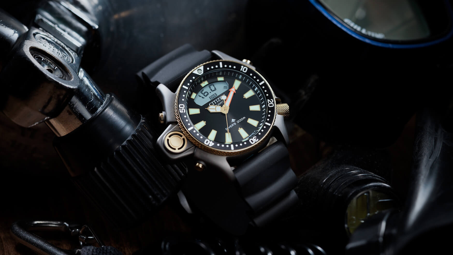 The new Citizen Promaster Aqualand celebrates 40 years of the first diver with an electric depth sensor