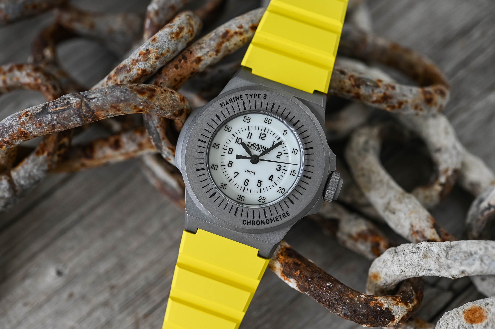 First Look – The New Laventure Marine Type 3 is a Proper Tool Watch