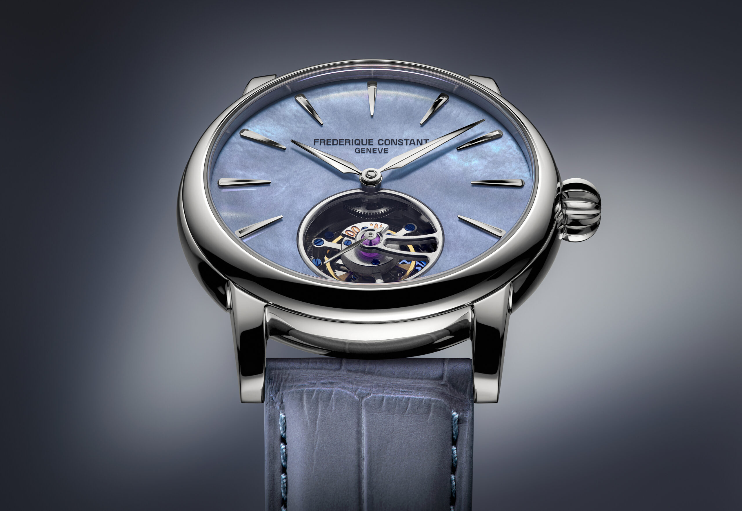 Frederique Constant Classic Tourbillon Manufacture Unveiled in Mother-of-Pearl at Couture 2025