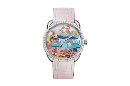 Hermès Arceau Locomotion Transforms The Faubourg Boutique Into Pop-Art Vision
