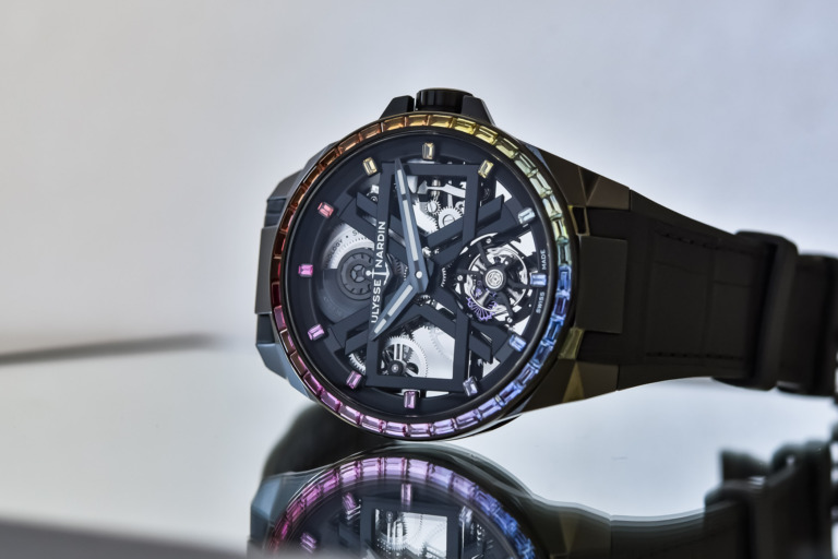 Introducing the Ulysse Nardin Blast Sparkling Rainbow