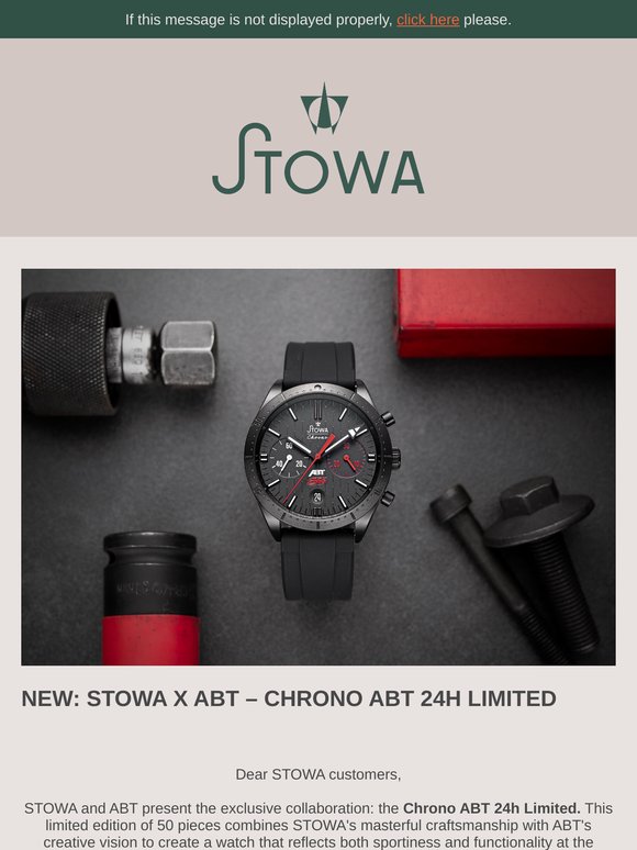 New: Stowa x ABT Chrono ABT 24H Limited