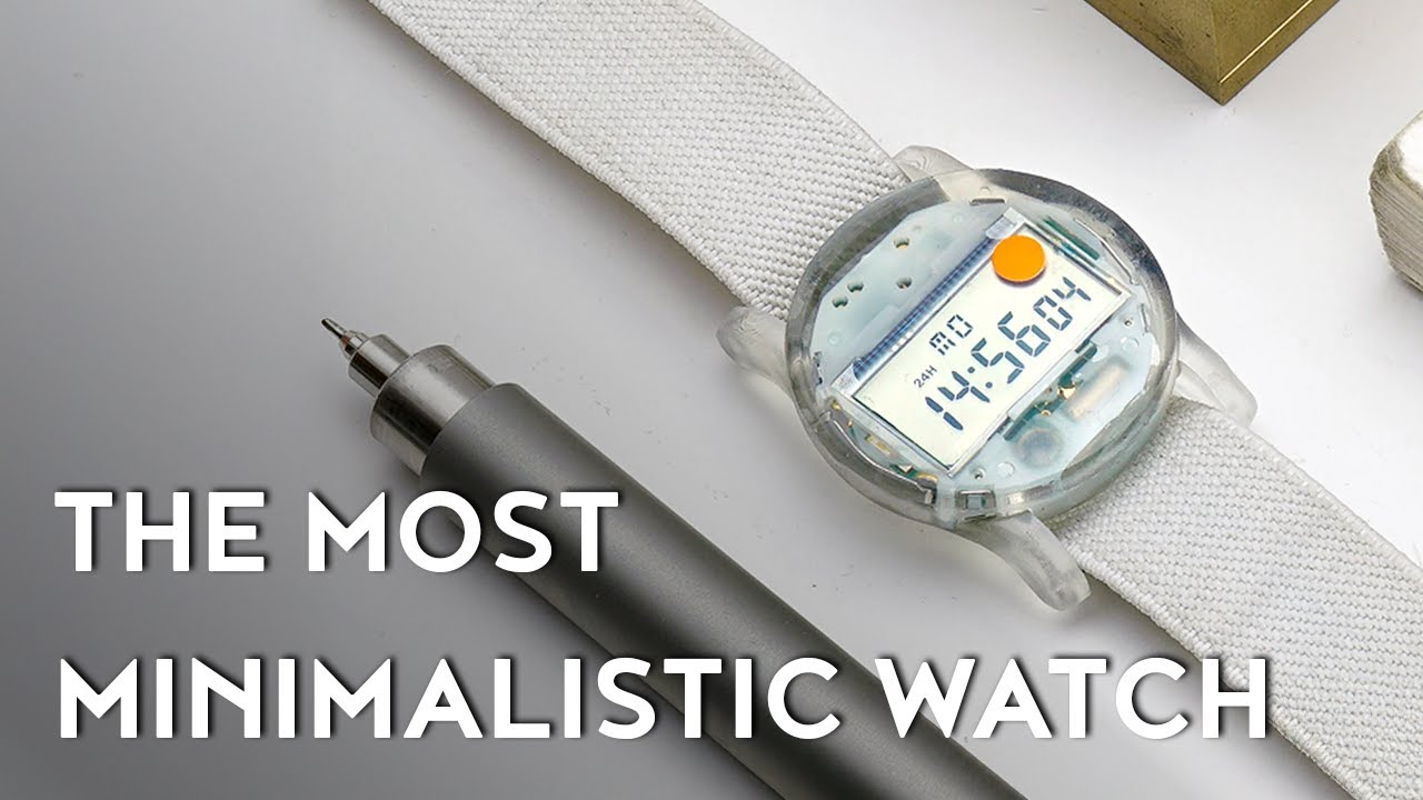 [VIDEO] The Ultimate Minimalistic Watch, But Only For 10 Years? – CW&T Solid State Watch