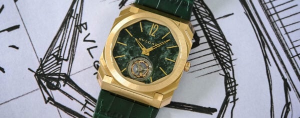 First Look – The New Bulgari Octo Finissimo Tourbillon with a Green Marble Dial