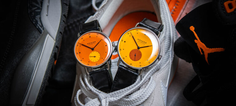 Hands-On: Ace Jewelers X NOMOS Metro Neomatik Orange Watches