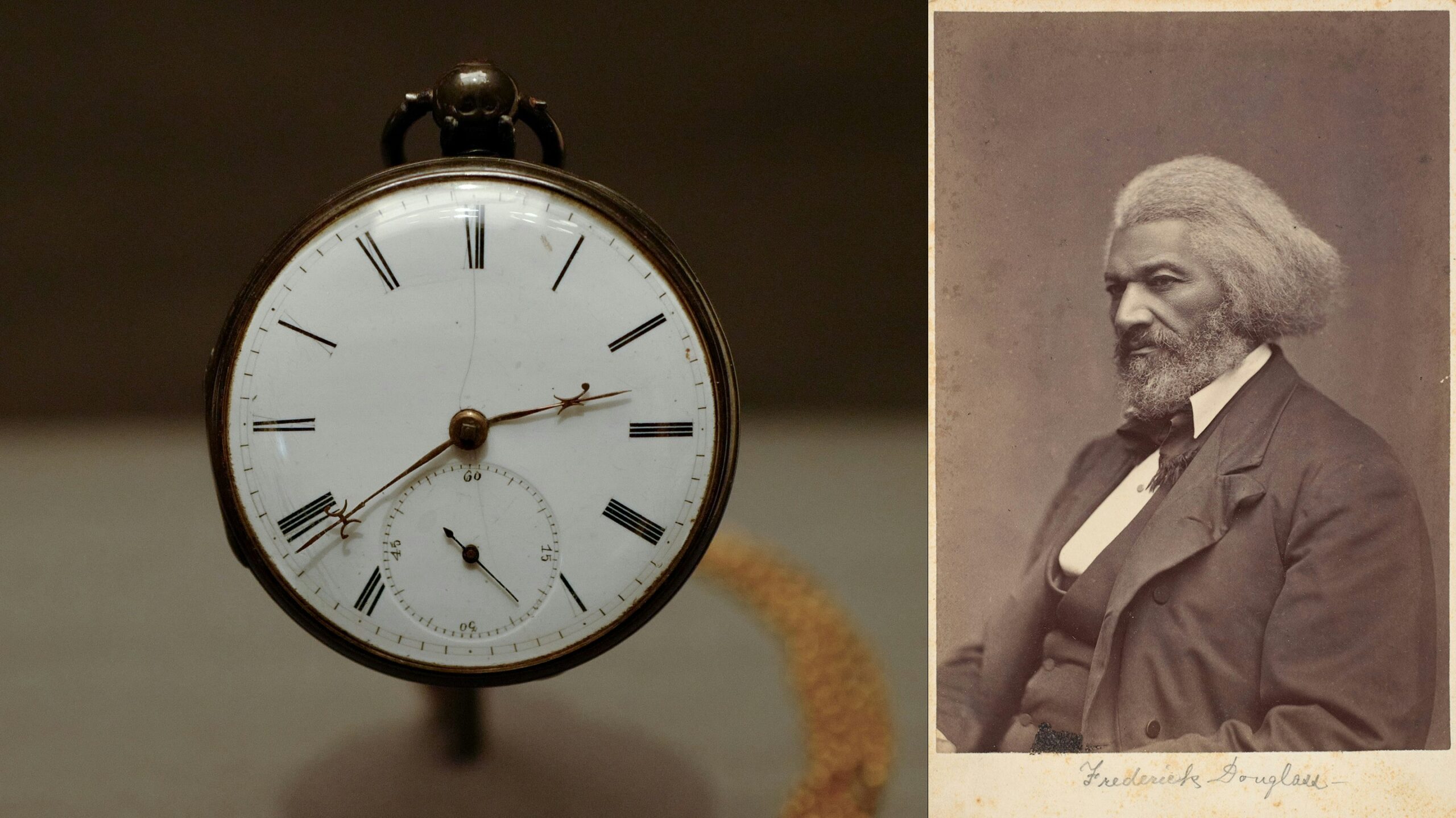 Historical Perspectives: Frederick Douglass’s Thing Of Beauty, His First Watch