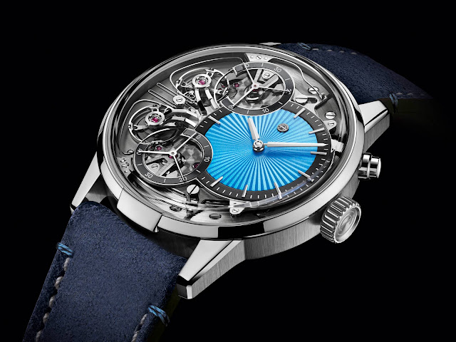 New Ice Blue dial for the Armin Strom Mirrored Force Resonance