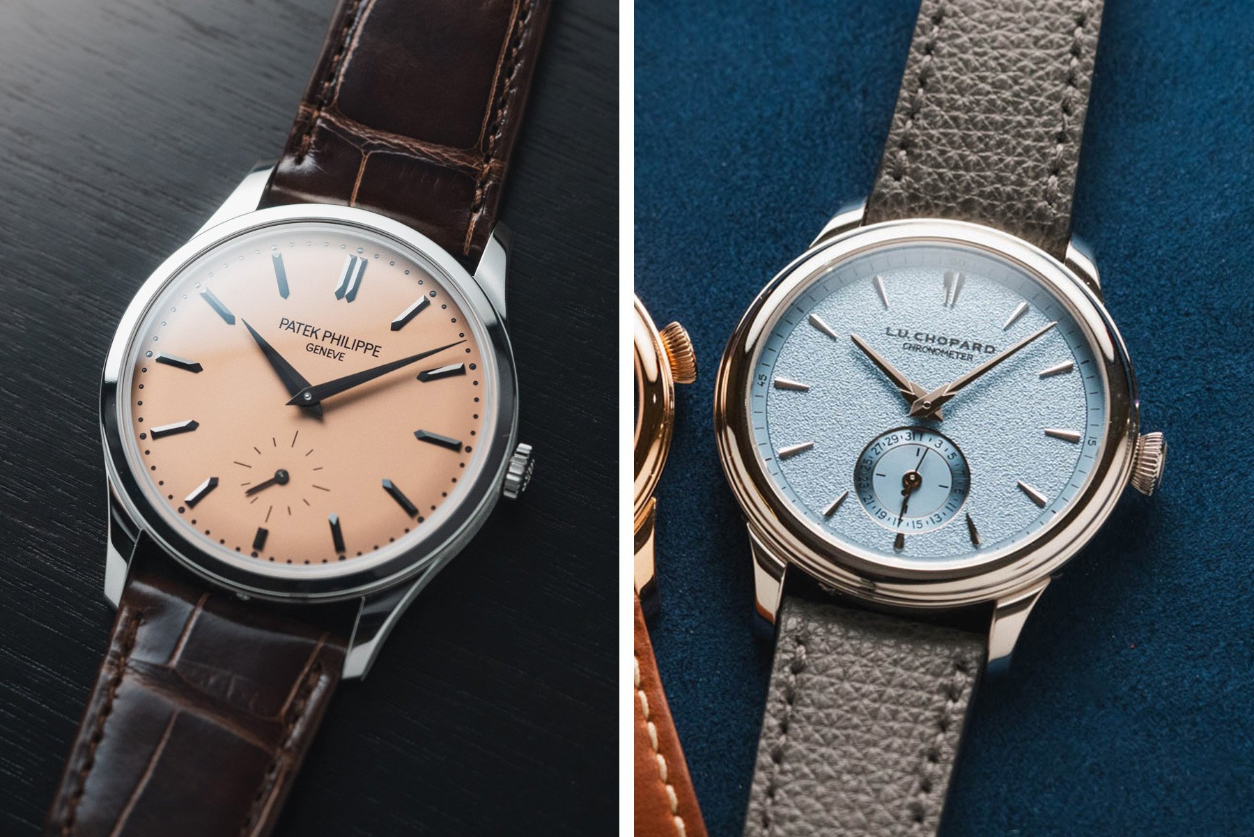 Sunday Morning Showdown: Chopard L.U.C Quattro Mark IV Vs. Patek Philippe Calatrava 6196P