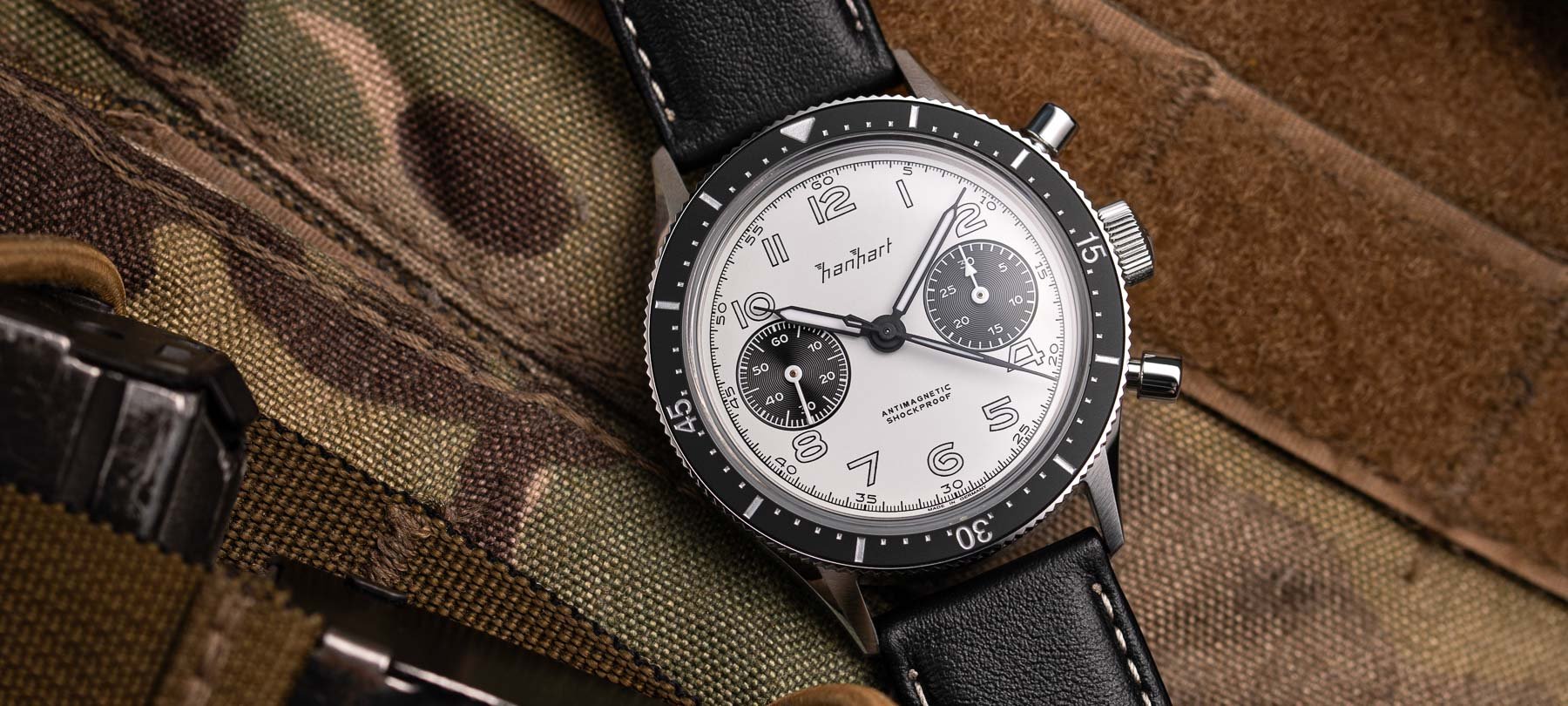 Introducing: The Hanhart 415 ES Panda And Reverse Panda