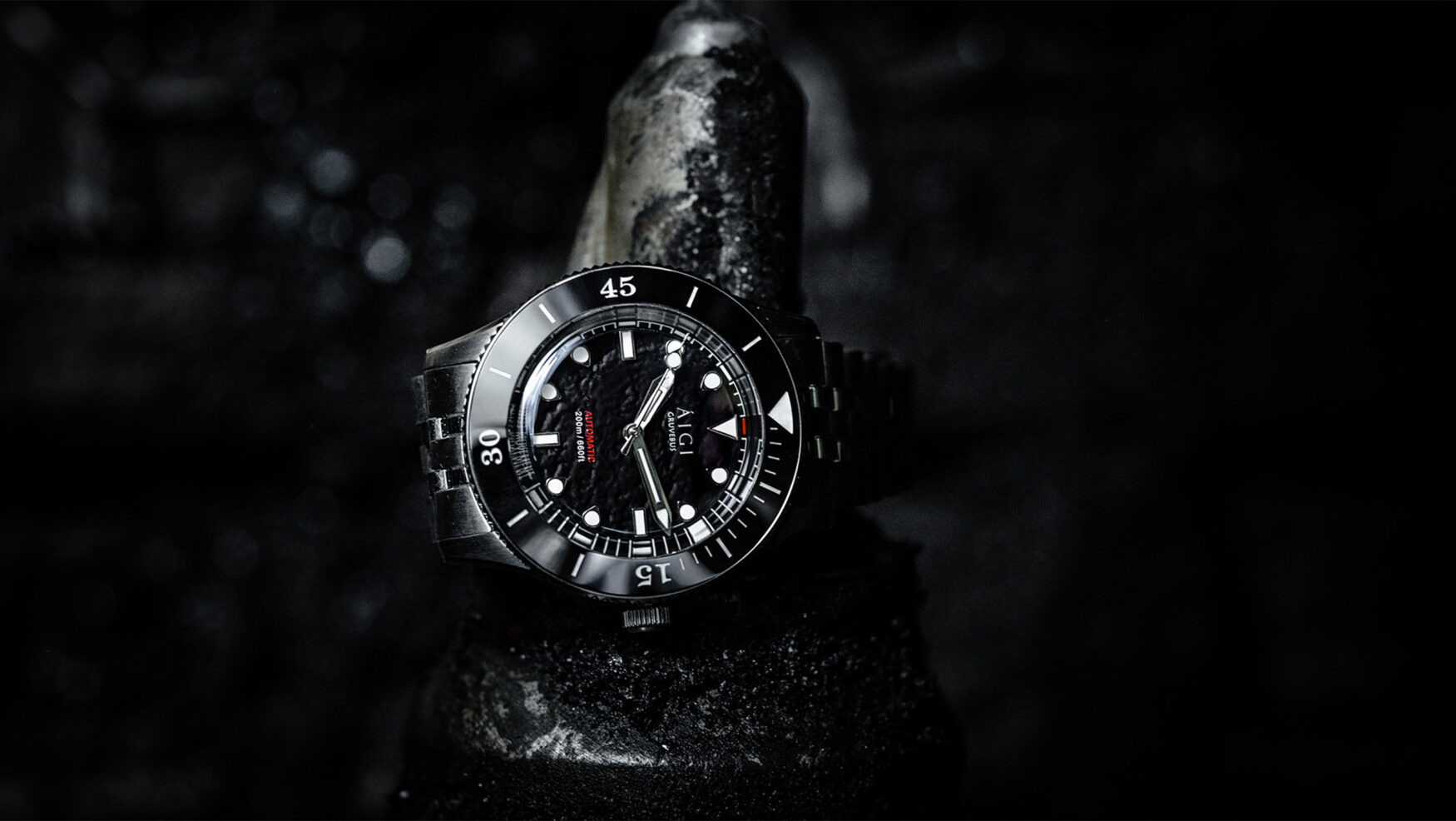 Áigi honours Norway’s industrial mining heritage with a hardcore classic tool watch, the Gruvebus