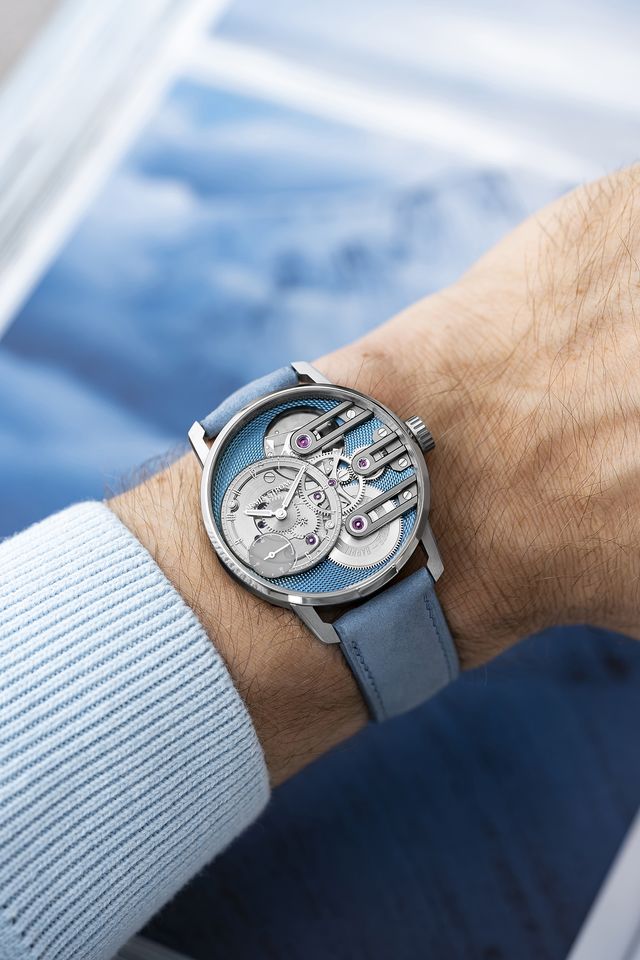A Cooler Perspective on Precision: Armin Strom Gravity Equal Force Ultimate Sapphire Blue
