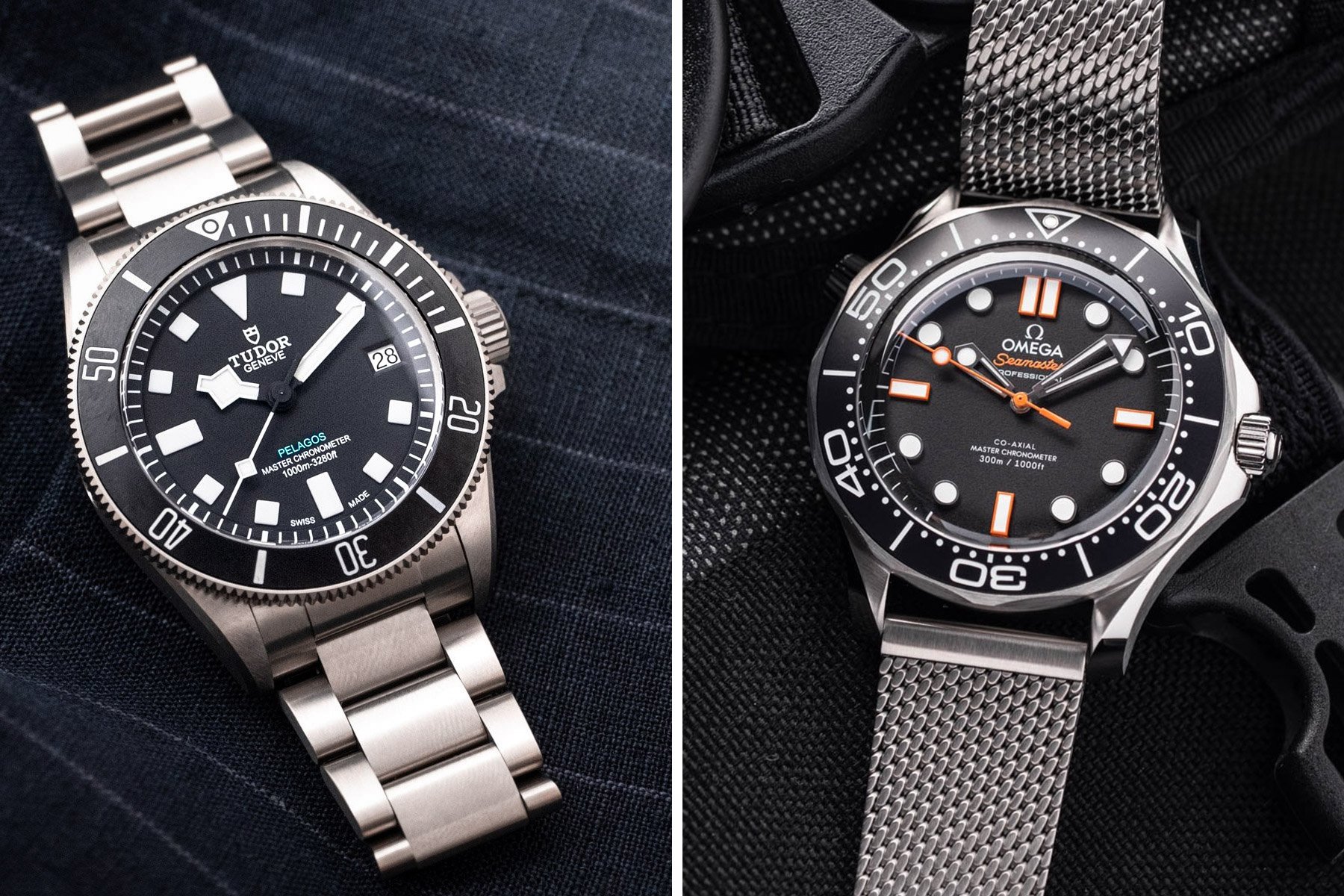Sunday Morning Showdown: Tudor Pelagos Ultra Vs. Omega Seamaster Diver 300M “Orange”