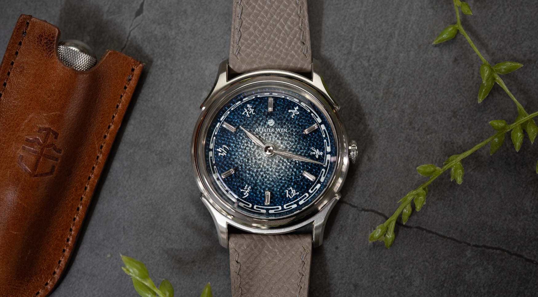 The Atelier Wen Ancestra Jiāo goes all out with grand feu enamel, diamonds, and a high-end Pequignet movement