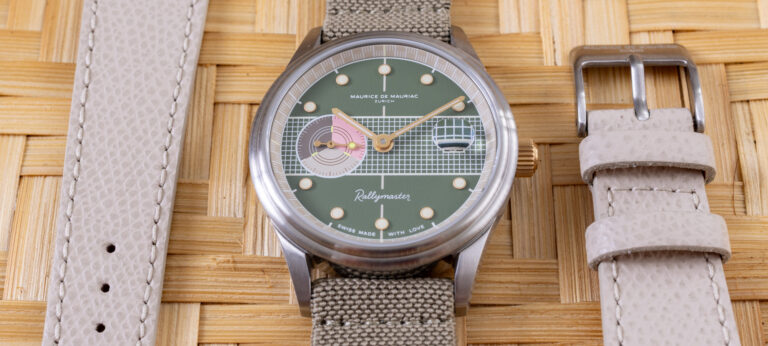 Hands-On: Maurice de Mauriac x Racquet Rallymaster III Tennis-Themed Watch
