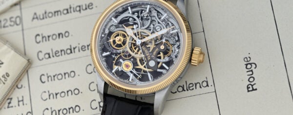 First Look – The Montblanc 1858 Unveiled Minerva Chronograph, A Warm New Face for Minerva’s Reversed Marvel