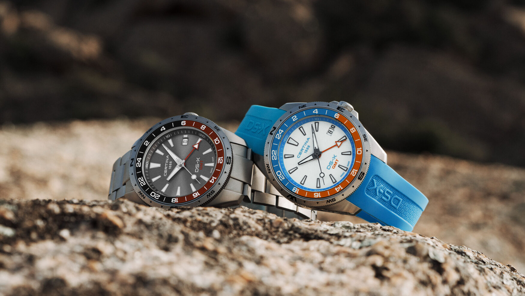 Certina’s new colourful DS-X GMT is an affordable option for summer adventures