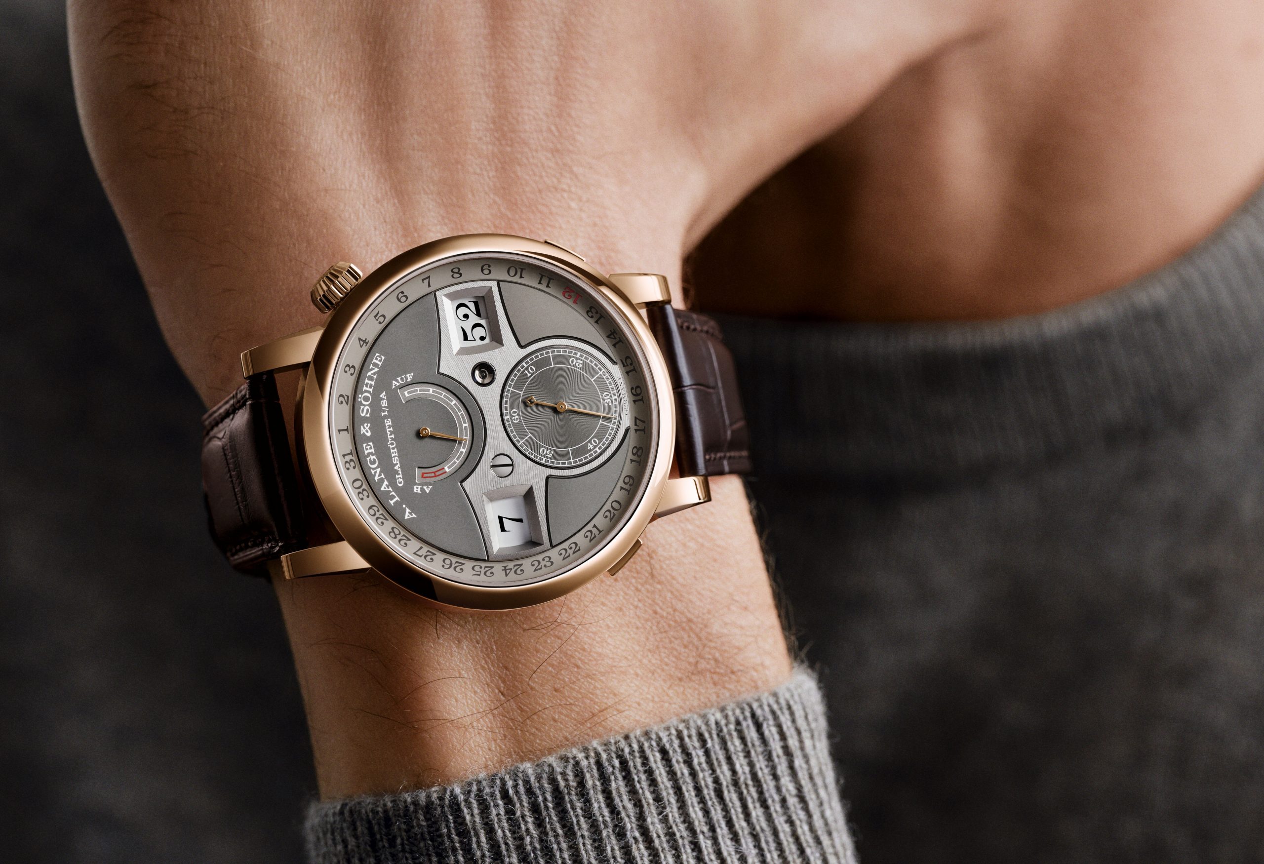 A. Lange & Söhne Unveils The New Zeitwerk Date Watch