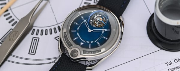 First Look – The New David Candaux DC7 Blue Hawk, Sculpting Time Beyond Conventions