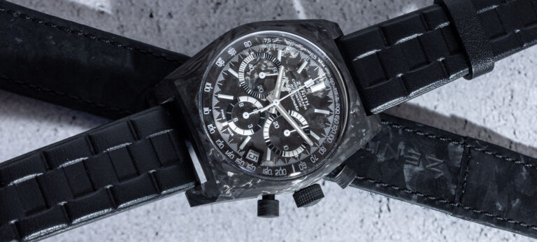 Hands-On: Zenith x Revolution Chronomaster Revival A3818 ‘Cover Girl Carbon’ Watch