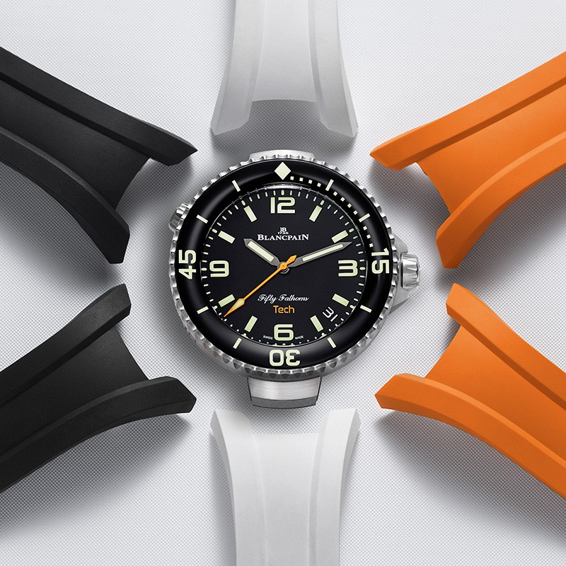 Blancpain Makes a Colorful Splash with Fifty Fathoms Tech-nicolors