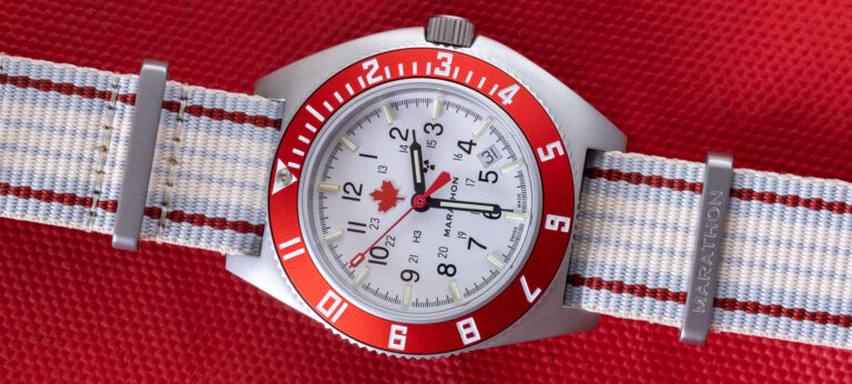 Hands-On: Marathon Navigator Automatic ‘ADANAC Red Maple’ Watch For Canada Day 2025