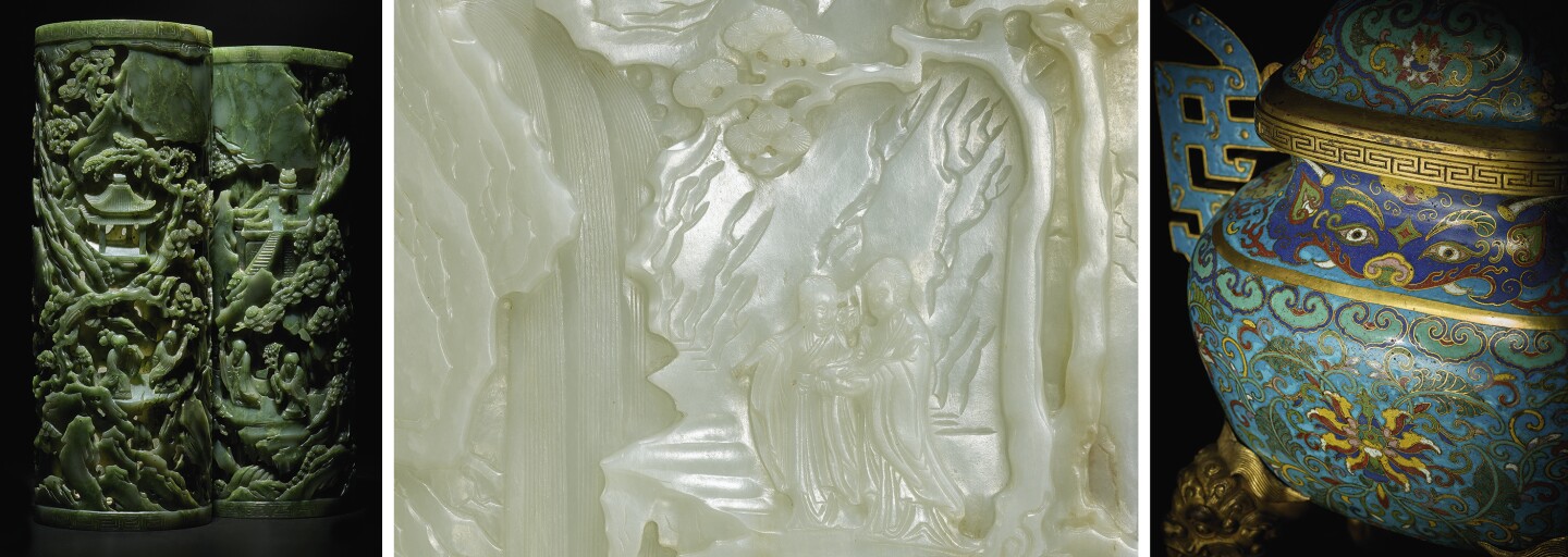 Chinese Art, Reimagined for the Wrist | The Celadon Cloisonné Enamel Imperial The Four Nobles