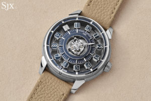 Up Close: Louis Vuitton Tambour Taiko Spin Time Flying Tourbillon