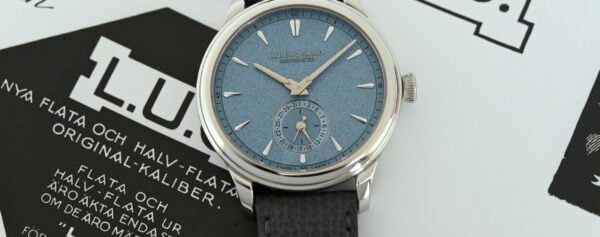 First Look – The Stunning, Contemporary Chopard L.U.C Quattro – Mark IV in Ice Blue & Platinum