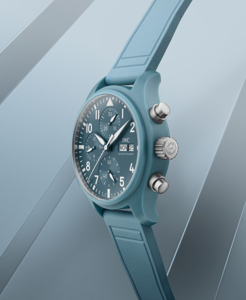 Meet The IWC Miramar Blue Pilot’s Watch Chronograph Top Gun Watches