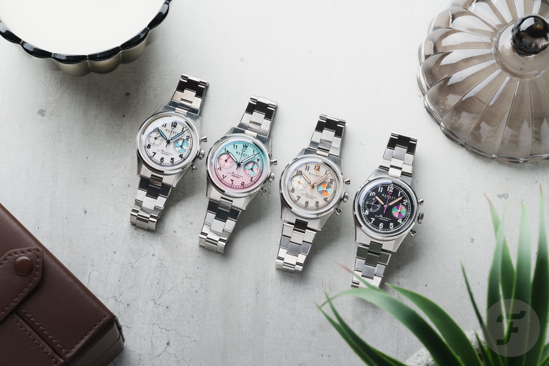 A Hands-On Introduction To The Colorful Batavi Marina Chronograaf Collection